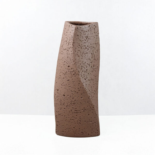 VOID I ΒΑΖΟ 16.5x14.5x39cm RESIN ΚΑΦΕ 034638 - Image 4