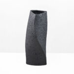 VOID II ΒΑΖΟ 16.5x14.5x39cm RESIN ΜΑΥΡΟ 034639 - Image 4