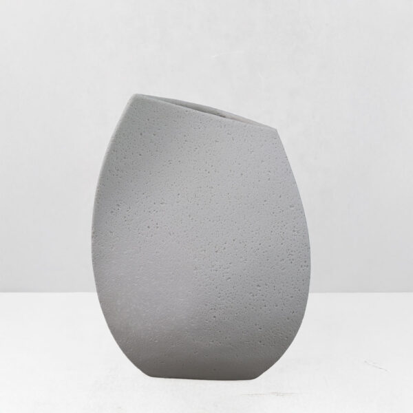 ELYSE II ΒΑΖΟ 20x19x28cm RESIN ΑΣΠΡΟ 034642 - Image 5