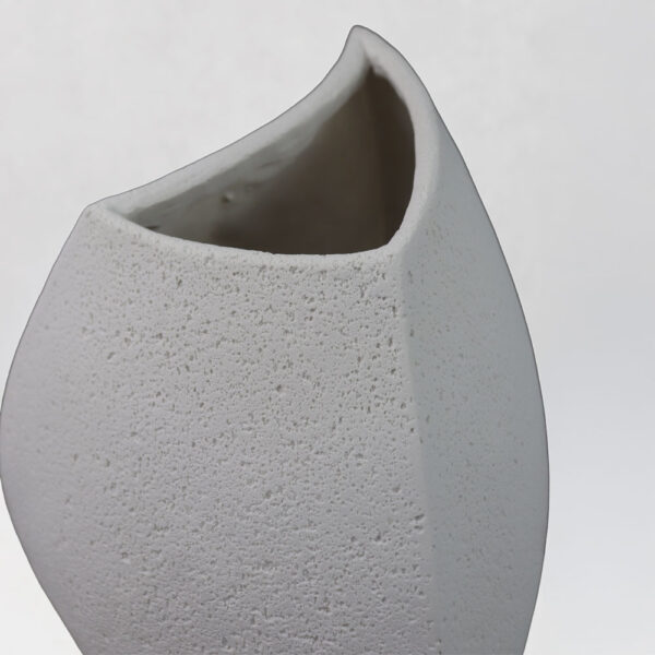 ELYSE II ΒΑΖΟ 20x19x28cm RESIN ΑΣΠΡΟ 034642 - Image 7