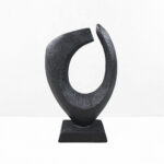 PULSE II ΔΙΑΚΟΣΜΗΤΙΚΟ 18.5x8.5x30cm RESIN ΜΑΥΡΟ 034647 - Image 4