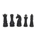 STRATEGO ΔΙΑΚΟΣΜΗΤΙΚΟ ΠΙΟΝΙ 6.8x6x15cm ΚΕΡΑΜΙΚΟ ΜΑΥΡΟ 034656 - Image 2