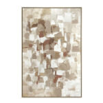 THALEA II ΠΙΝΑΚΑΣ ΔΙΑΚΟΣΜΗΤΙΚΟΣ ΜΕ ΚΟΡΝΙΖΑ 80x120x4cm ΚΑΜΒΑΣ ΠΟΛΥΧΡΩΜΟ PS 034681 - Image 6