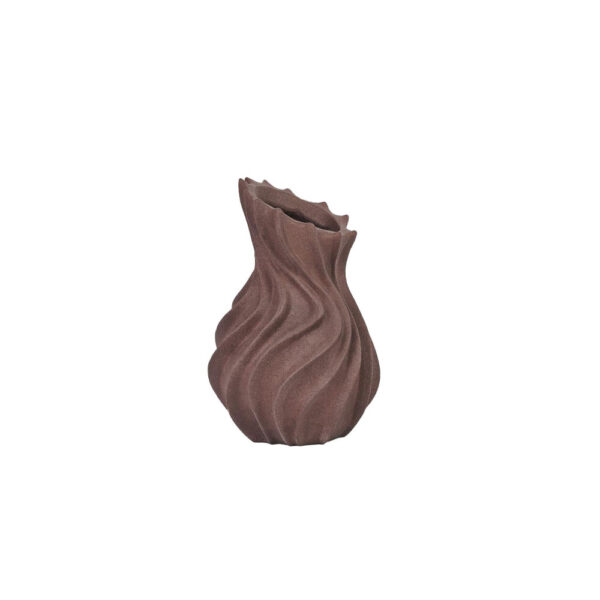 RUST ΒΑΖΟ 18x18.3x27.8cm RESIN ΕΚΑΙ 034690 - Image 2