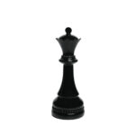 EBON ΔΙΑΚΟΣΜΗΤΙΚΟ ΠΙΟΝΙ 10.4x10.3x26.7cm RESIN ΜΑΥΡΟ 034696 - Image 2