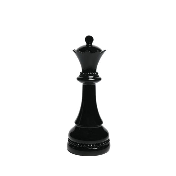 EBON ΔΙΑΚΟΣΜΗΤΙΚΟ ΠΙΟΝΙ 10.4x10.3x26.7cm RESIN ΜΑΥΡΟ 034696 - Image 2