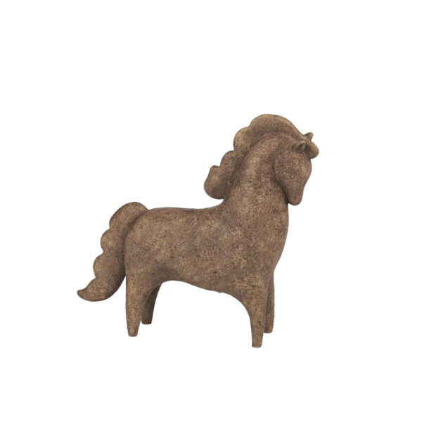 NOBLE ΔΙΑΚΟΣΜΗΤΙΚΟ ΑΛΟΓΟ 28.1x7.1x25.3cm RESIN ΚΑΦΕ 034698 - Image 2