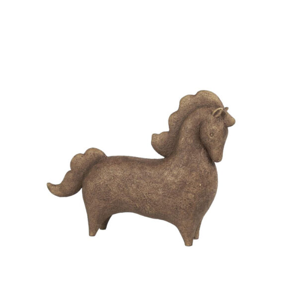 NOBLE ΔΙΑΚΟΣΜΗΤΙΚΟ ΑΛΟΓΟ 26.1x6.1x20cm RESIN ΚΑΦΕ 034699 - Image 2