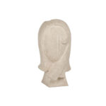 OBSCURA ΒΑΖΟ 18.5x17.3x35cm RESIN ΜΠΕΖ 034705 - Image 2