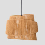 ZIA ΦΩΤΙΣΤΙΚΟ ΟΡΟΦΗΣ 39x35cm ΣΧΟΙΝΙ ΧΑΚΙ ΧΑΡΤΙ 034714 - Image 6