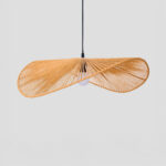 LUMA ΦΩΤΙΣΤΙΚΟ ΟΡΟΦΗΣ 60x20.5cm ΣΧΟΙΝΙ ΚΑΦΕ ΧΑΡΤΙ 034715 - Image 6