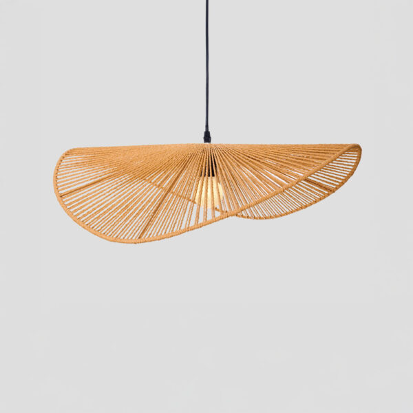 LUMA ΦΩΤΙΣΤΙΚΟ ΟΡΟΦΗΣ 60x20.5cm ΣΧΟΙΝΙ ΚΑΦΕ ΧΑΡΤΙ 034715 - Image 7