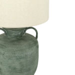 OPALINE ΦΩΤΙΣΤΙΚΟ ΕΠΙΤΡΑΠΕΖΙΟ 35x35x61cm ΜΕΤΑΛΛΟ ΜΕΝΤΑ ΜΠΕΖ ΑΝΟΙΧΤΟ ΛΙΝΟ 034725 - Image 2