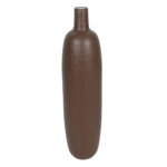 AERIS ΒΑΖΟ 20x77.5cm ΜΕΤΑΛΛΟ ΚΑΦΕ ΣΚΟΥΡΟ 034730 - Image 6