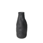 ELOURA ΒΑΖΟ 15.2x15.2x35.7cm ΚΕΡΑΜΙΚΟ ΜΑΥΡΟ 034741 - Image 4