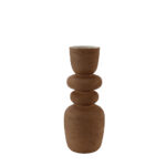 ZIRA ΒΑΖΟ 16.5x16.5x41cm ΚΕΡΑΜΙΚΟ TERRACOTTA 034758 - Image 4