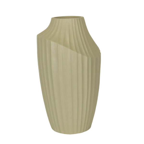 ELIX ΒΑΖΟ 28.5x28.5x50.5cm MgO ΜΠΕΖ ΣΚΟΥΡΟ 034797 - Image 4