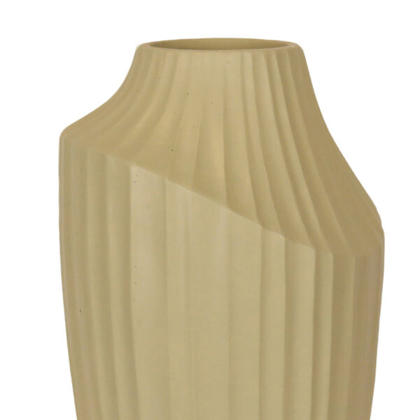 ELIX ΒΑΖΟ 28.5x28.5x50.5cm MgO ΜΠΕΖ ΣΚΟΥΡΟ 034797 - Image 5