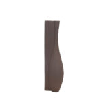 VOLINA ΒΑΖΟ 11x9x40cm ΑΛΟΥΜΙΝΙΟ ΚΑΦΕ TEXTURED 035185 - Image 3