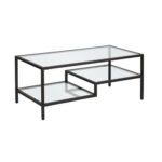STEP COFFEE TABLE ΜΑΥΡΟ 110x50x42cm 04-0807 - Image 4