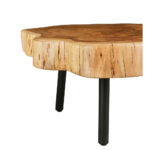 RAW COFFEE TABLE ΦΥΣΙΚΟ 80x80x40cm 04-0919 - Image 4