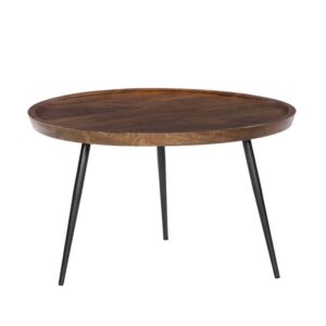 PENCIL 87 COFFEE TABLE ΚΑΡΥΔΙ ΜΑΥΡΟ 87x87x45cm 04-0956