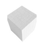 SQUARE SIDE TABLE ΛΕΥΚΟ 36x36x46cm 04-1096 - Image 6