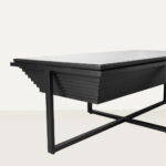 CHEOPS COFFEE TABLE ΜΑΥΡΟ 120x60x42cm 04-1106 - Image 4
