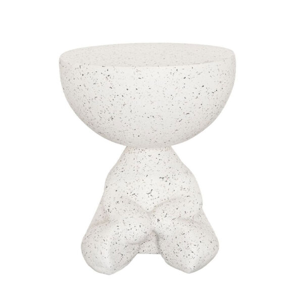 BEAR SIDE TABLE TERRAZZO 38x38x43cm 04-1214 - Image 6