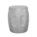 AFRICA SIDE TABLE ΓΚΡΙ 38x38x46.5 04-1216 - Image 9