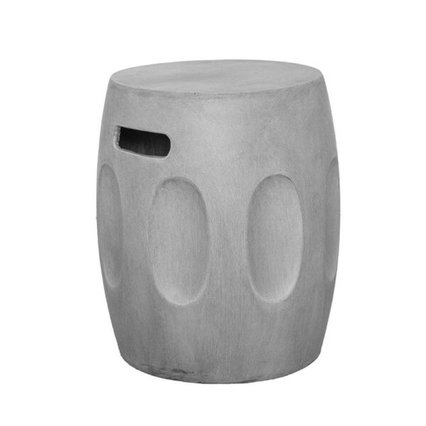 AFRICA SIDE TABLE ΓΚΡΙ 38x38x46.5 04-1216 - Image 10