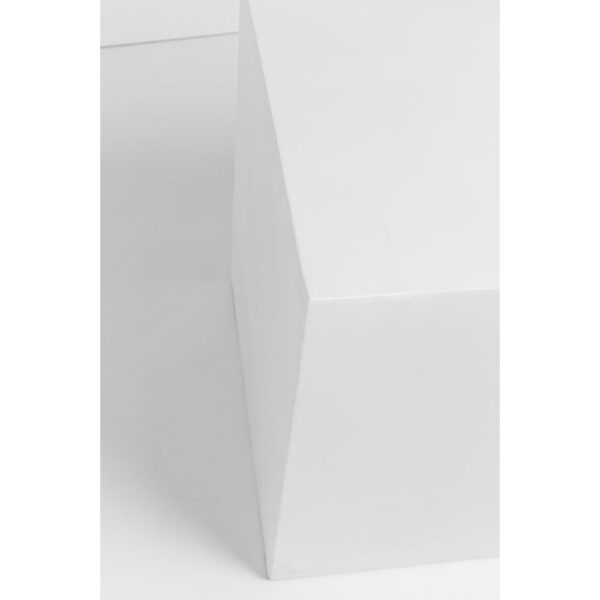 LITHOS SQUARE SIDE TABLE ΛΕΥΚΟ 55.5x55.5x57 04-1231 - Image 8