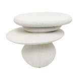 EXOTIC SIDE TABLE ΛΕΥΚΟ 61x42x46cm 04-1269 - Image 2