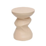 LATTE SIDE TABLE BEIGE 40.5x40.5x51cm 04-1278 - Image 4