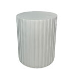 RAIL WHITE SIDE TABLE ΛΕΥΚΟ 40x40x47cm 04-1303 - Image 4