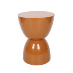 NIVA SIDE TABLE ΚΑΦΕ ΑΝΟΙΧΤΟ 36x36x48.5cm 04-1319 - Image 2