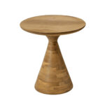 VERTEX COFFEE TABLE ΦΥΣΙΚΟ 50x50x55cm 04-1332