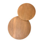 VERTEX COFFEE TABLE ΦΥΣΙΚΟ 50x50x55cm 04-1332 - Image 2