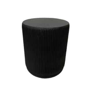 STYLOS SIDE TABLE ΜΑΥΡΟ 34x34x40cm 04-1338