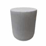 STYLOS SIDE TABLE ΛΕΥΚΟ 34x34x40cm 04-1340
