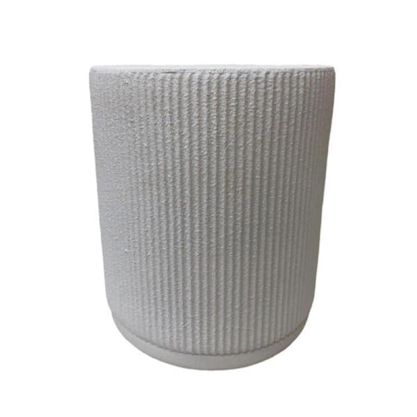 STYLOS SIDE TABLE ΛΕΥΚΟ 34x34x40cm 04-1340 - Image 2