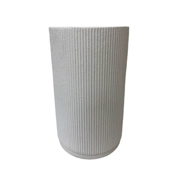 STYLOS SIDE TABLE ΛΕΥΚΟ 34x34x58cm 04-1341 - Image 2