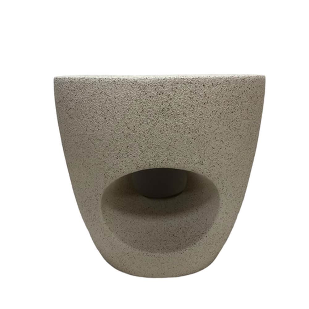 04-1343-V5fW1-first-_1 PORTAL SIDE TABLE SAND BEIGE 50x41x46.5cm 04-1343 - Image 1