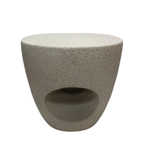 PORTAL SIDE TABLE SAND BEIGE 50x41x46.5cm 04-1343 - Image 2