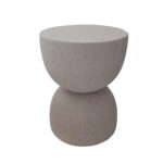 DUO SIDE TABLE TERRAZZO 34x34x45cm 04-1345