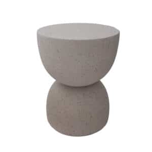 DUO SIDE TABLE TERRAZZO 34x34x45cm 04-1345