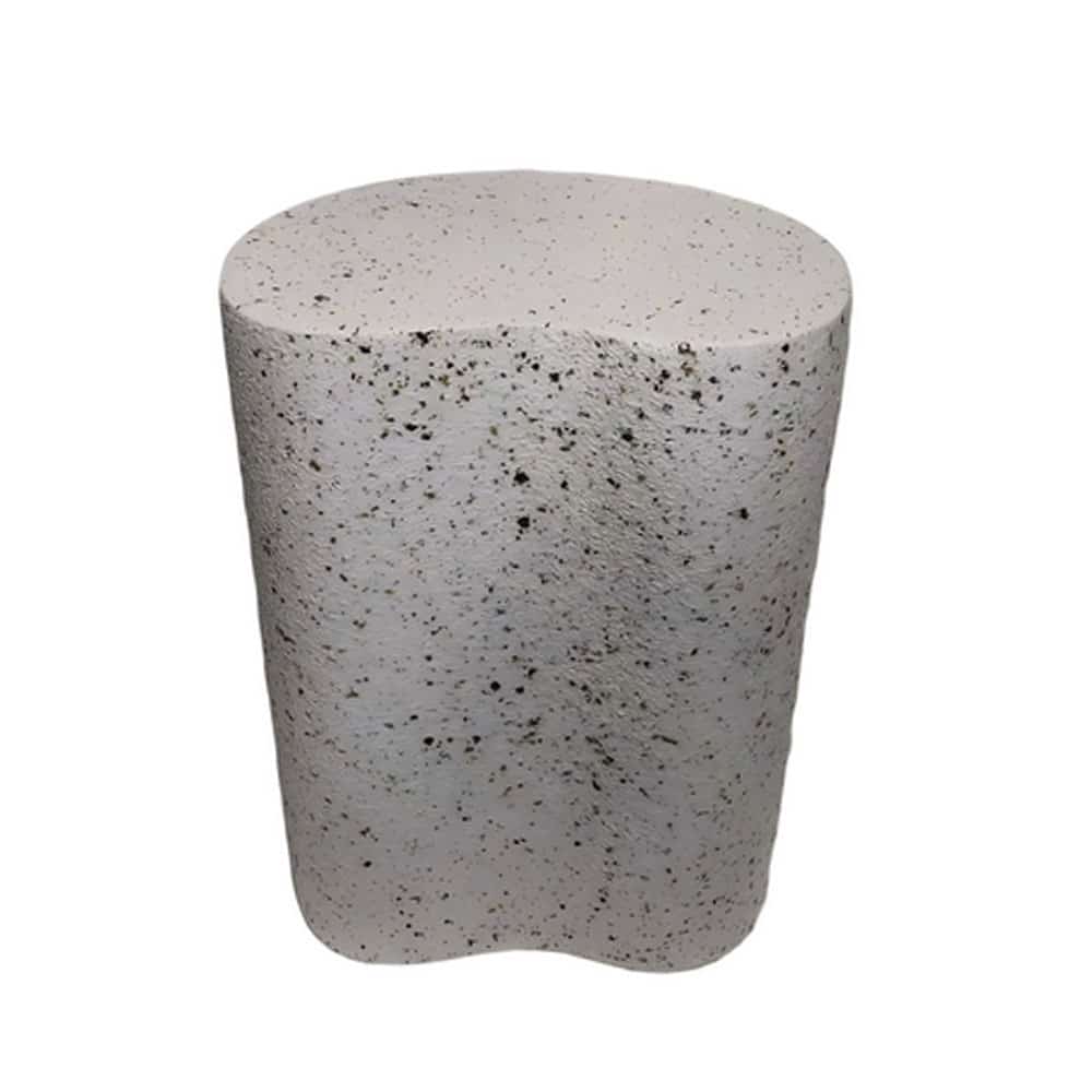 04-1346-o2YDV-first-_1 CURVA SIDE TABLE TERRAZZO 34.5x24x45cm 04-1346 - Image 1