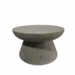 SANDHILL COFFEE TABLE STONE GREY 70x70x40cm 04-1349
