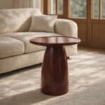 CHOCOLATE SIDE TABLE ΚΑΦΕ 36.5x36.5x46cm 04-1350 - Image 2