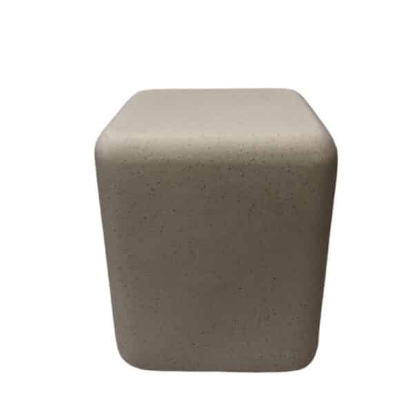 PLATEAU SIDE TABLE OFF WHITE 33x33x40cm 04-1353 - Image 2